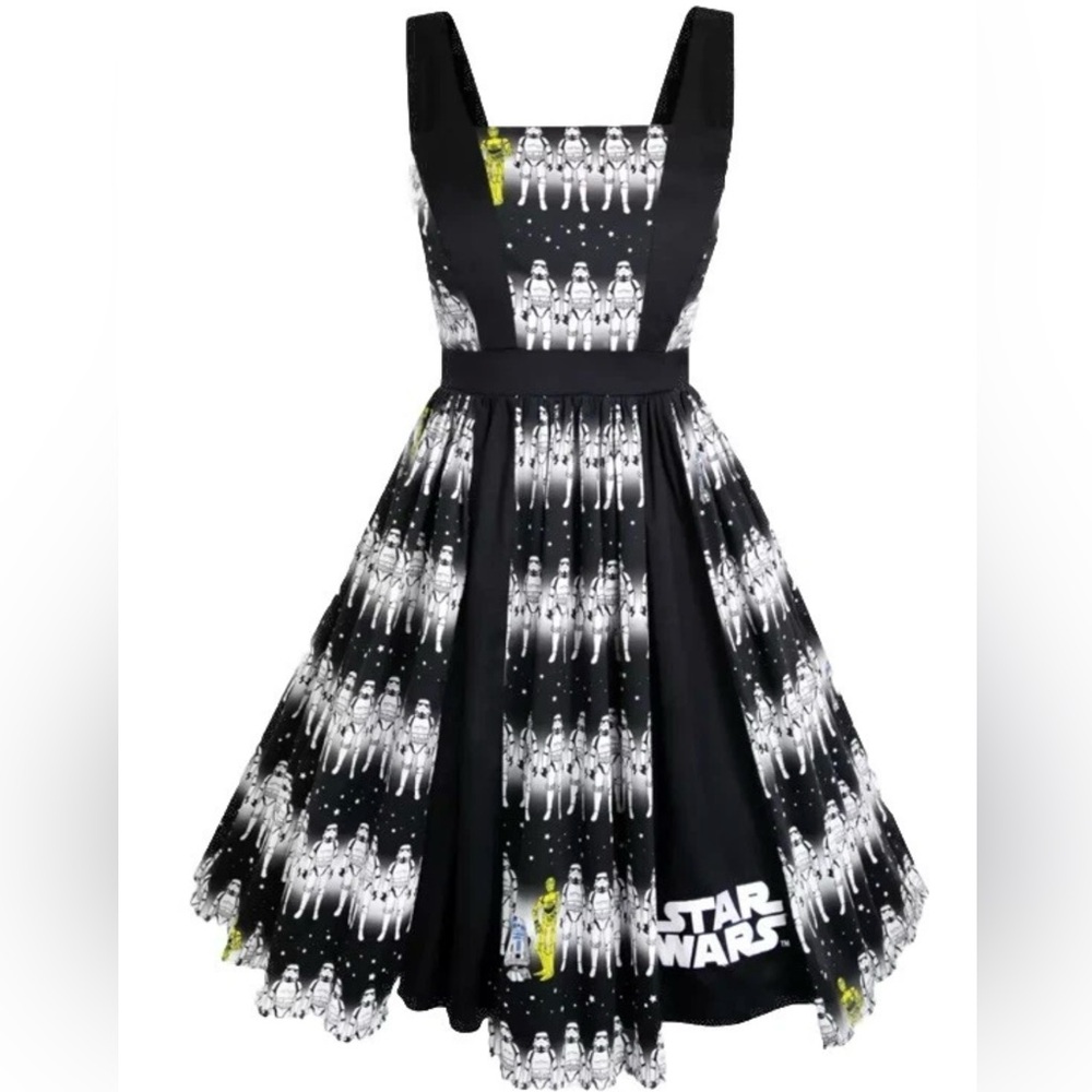 Disney Parks Star Wars Imperial Stormtroopers and Droids Dress 3X